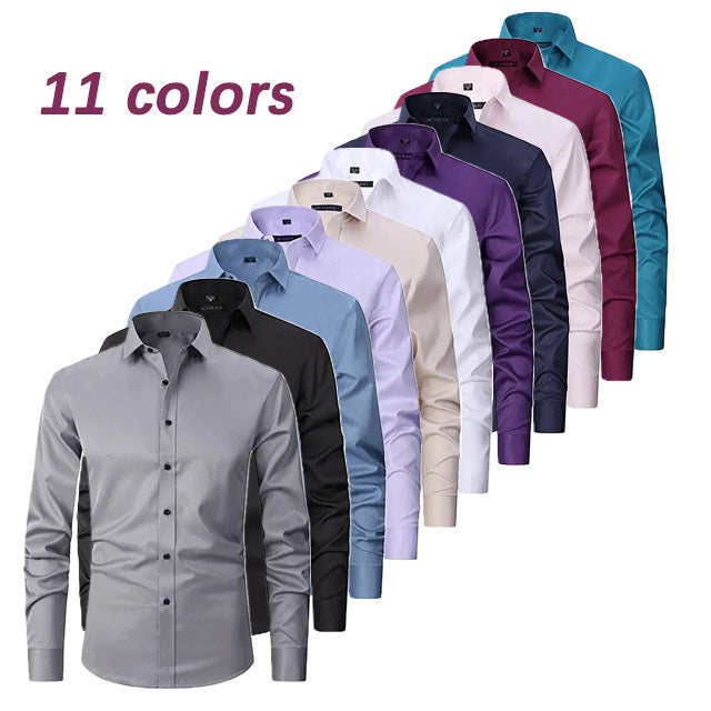 Breathable High Elastic Anti-Wrinkle Shirt
