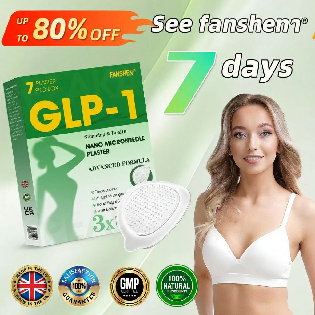 【Final Day – 80% OFF 💜】FANSHEN® NIDDK-Tirzepatide Slimming & Health Nano Microneedle Patch🇬🇧 Painless | 24/7 Fat-Burning Support | Drop a Stone Fast | Up to 90% Sugar Reduction