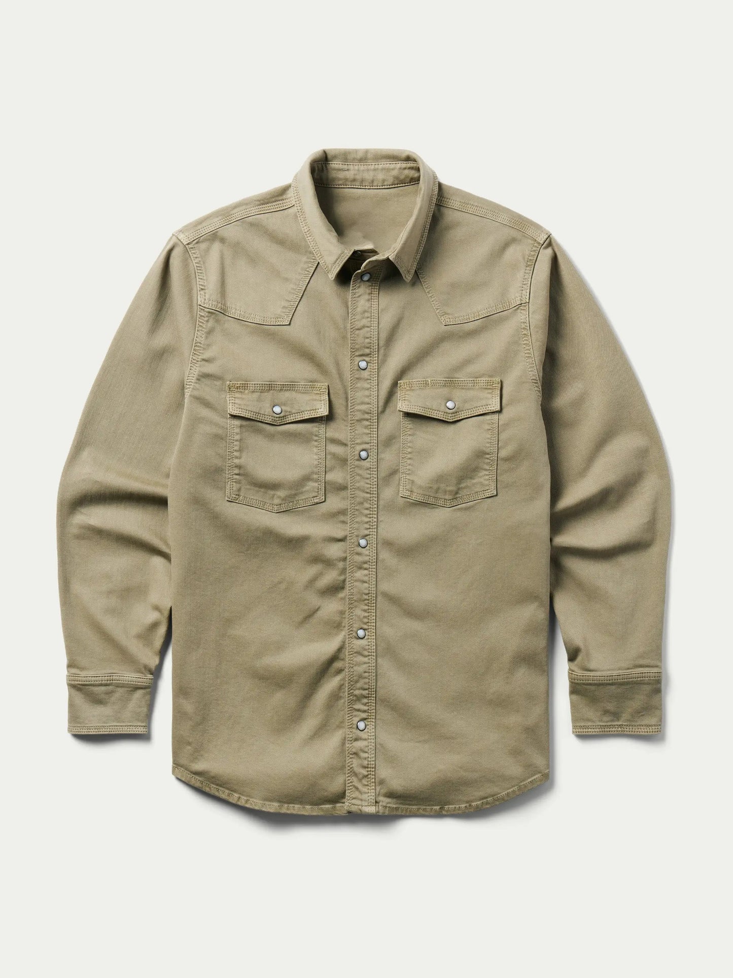 Western Denim Snap Shirt