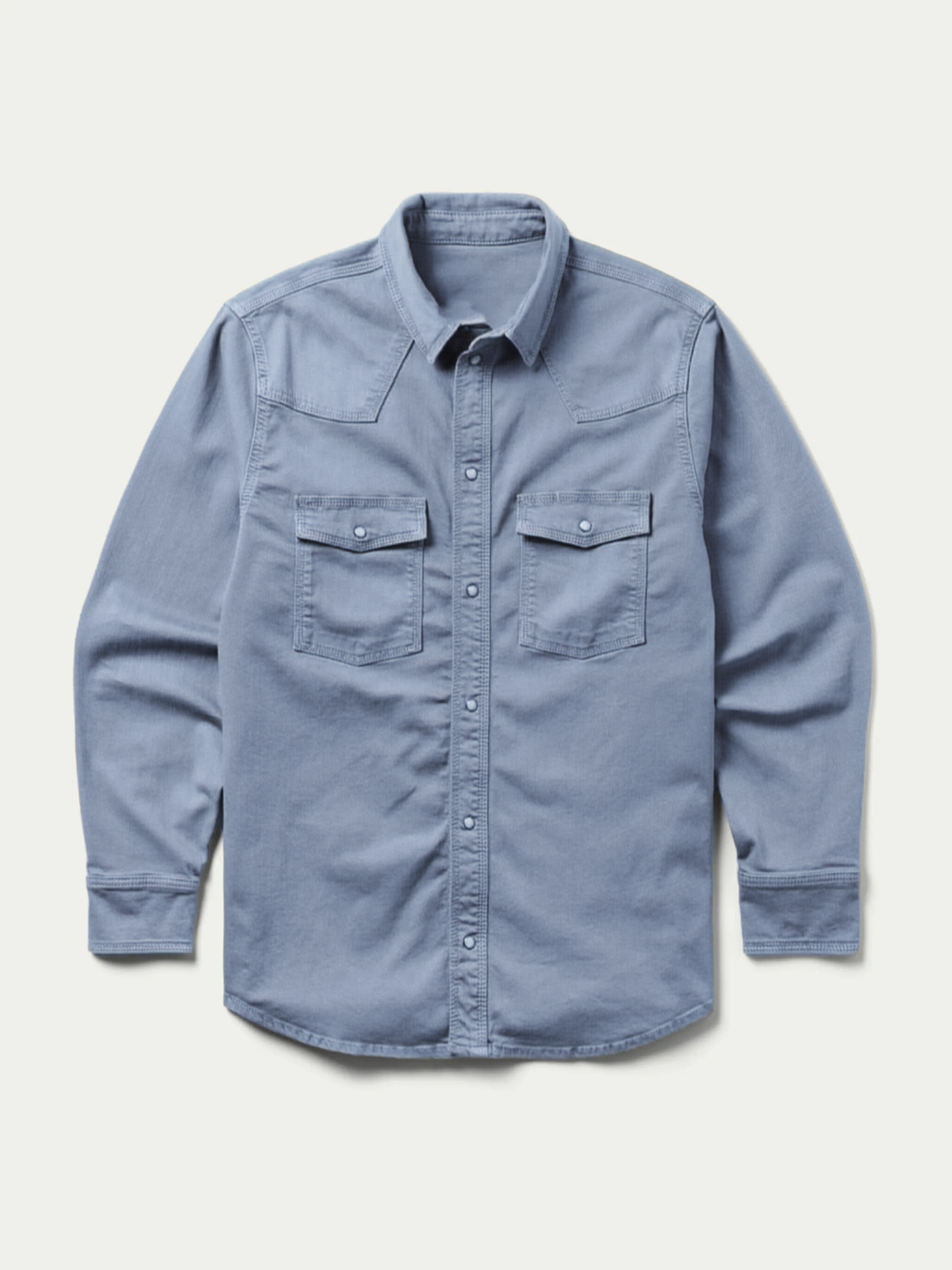 Western Denim Snap Shirt