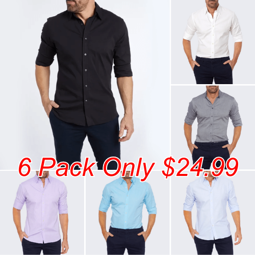 🔥Hot Sale🔥Oxford Stretch Zip Shirt