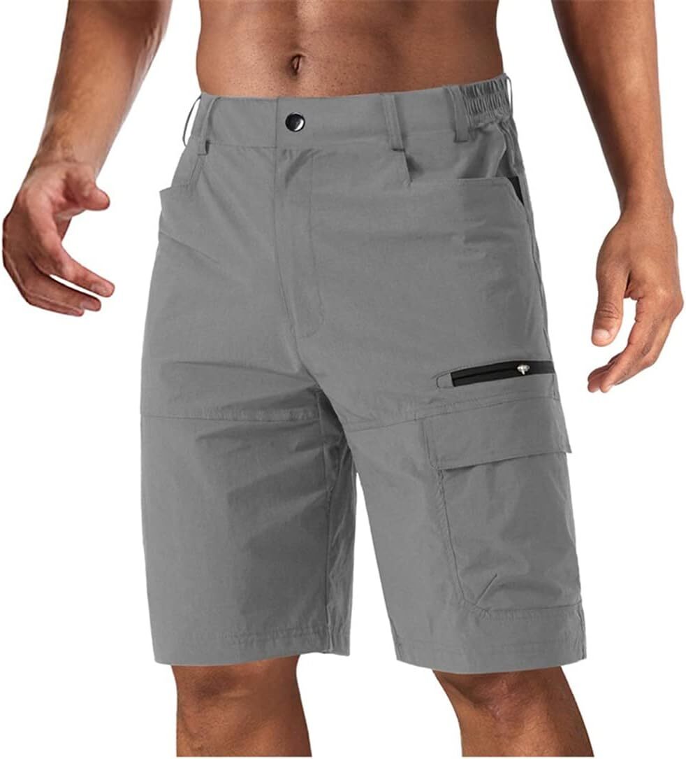 复制Men's Summer Lightweight Quick-Dry Work Shorts(Pockets on both the front and back)