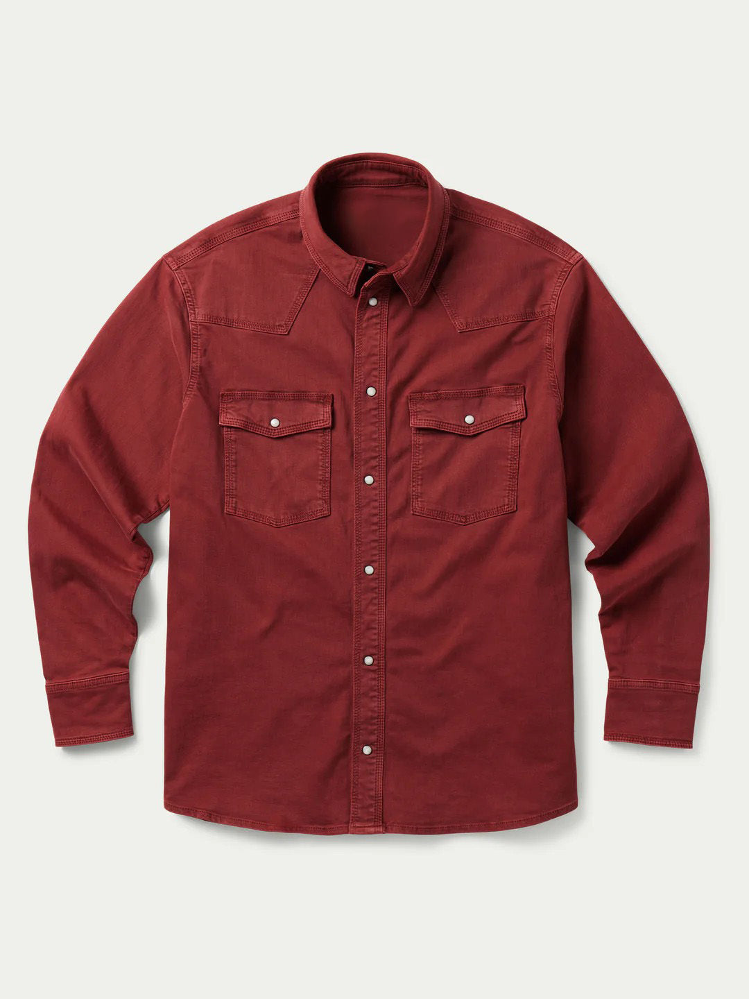 Western Denim Snap Shirt