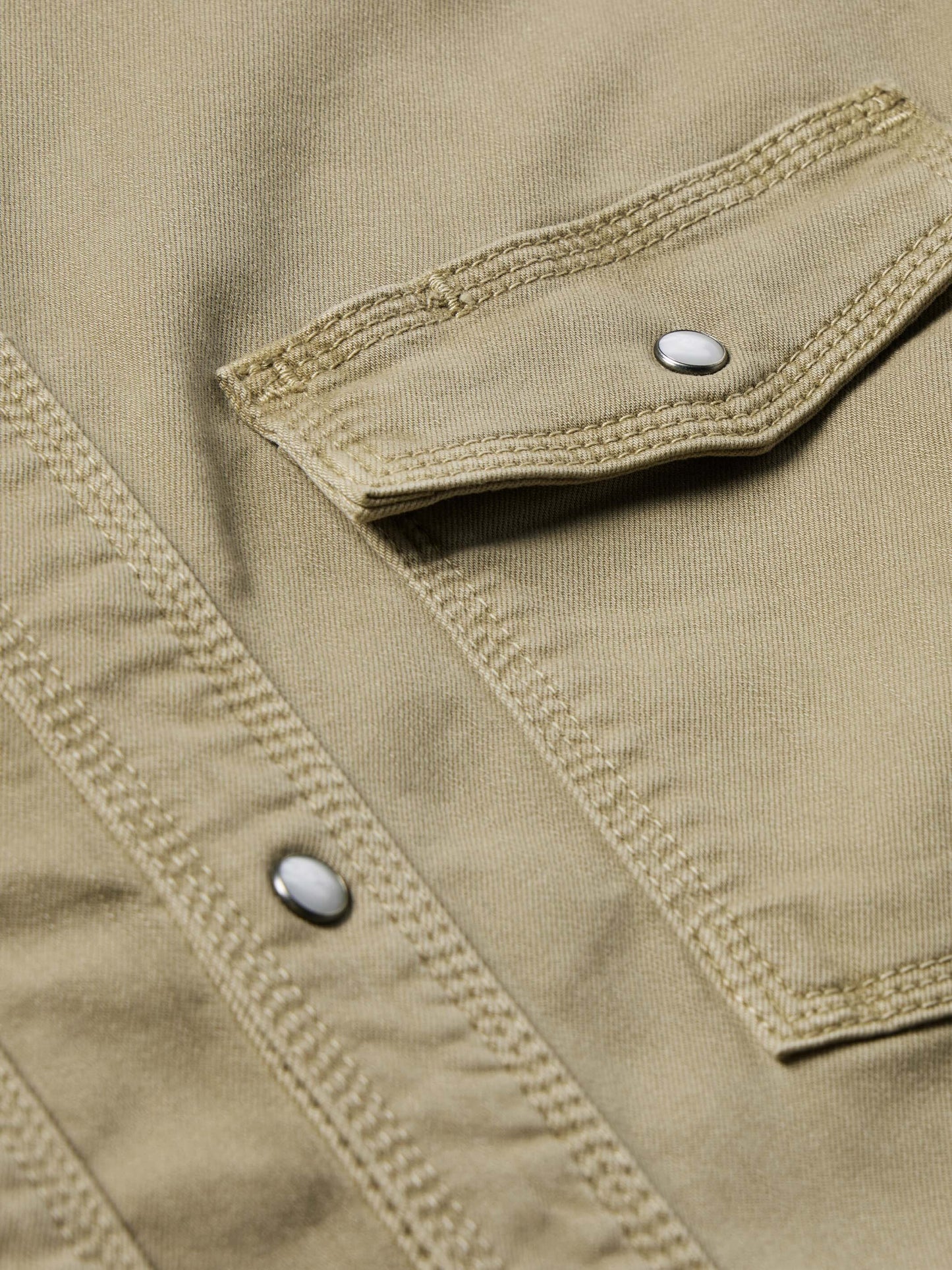 Western Denim Snap Shirt