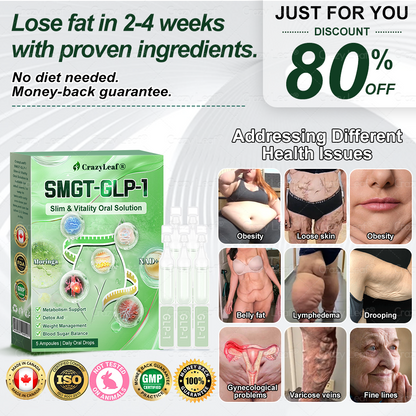 𝑪𝒍𝒊𝒏𝒊𝒄𝒂𝒍𝒍𝒚 𝑷𝒓𝒐𝒗𝒆𝒏 | 𝐂𝒓𝓪𝙯𝙮𝐋𝑒𝑎𝐟® 🍁𝚂𝖬𝐺𝘛-𝘎𝐿𝙋-1 𝑆𝘭𝘪𝘮 & 𝘝𝘪𝘵𝘢𝘭𝘪𝘵𝘺 𝖮𝗋𝖺𝗅 𝑆olution 𝗍𝖺𝗋𝗀𝖾𝗍𝗌 𝑡𝑢𝑏𝑏𝑜𝑟𝑛 𝑤𝑒𝑖𝑔ℎ𝑡, ℎ𝑖𝑔ℎ 𝑏𝑙𝑜𝑜𝑑 𝑝𝑟𝑒𝑠𝑠𝑢𝑟𝑒, 𝑏𝑙𝑜𝑜𝑑 𝑠𝑢𝑔𝑎𝑟 ,𝘧𝘢𝘵𝘵𝘺 𝘭𝘪𝘷𝘦𝘳, 𝘫𝘰𝘪𝘯𝘵 𝘱𝘢𝘪𝘯, 𝘧𝘢𝘵𝘪𝘨𝘶𝘦,𝑙𝑜𝑤 𝑒𝑛𝑒𝑟𝑔𝑦, 𝑠𝑎𝑔𝑔𝑖𝑛𝑔 𝑠𝑘𝑖𝑛 & 𝑚𝑜𝑟𝑒 𝑓𝑜𝑟 𝑏𝑒𝑡𝑡𝑒𝑟 ℎ𝑒𝑎𝑙𝑡ℎ & 𝑣𝑖𝑡𝑎𝑙𝑖𝑡𝑦