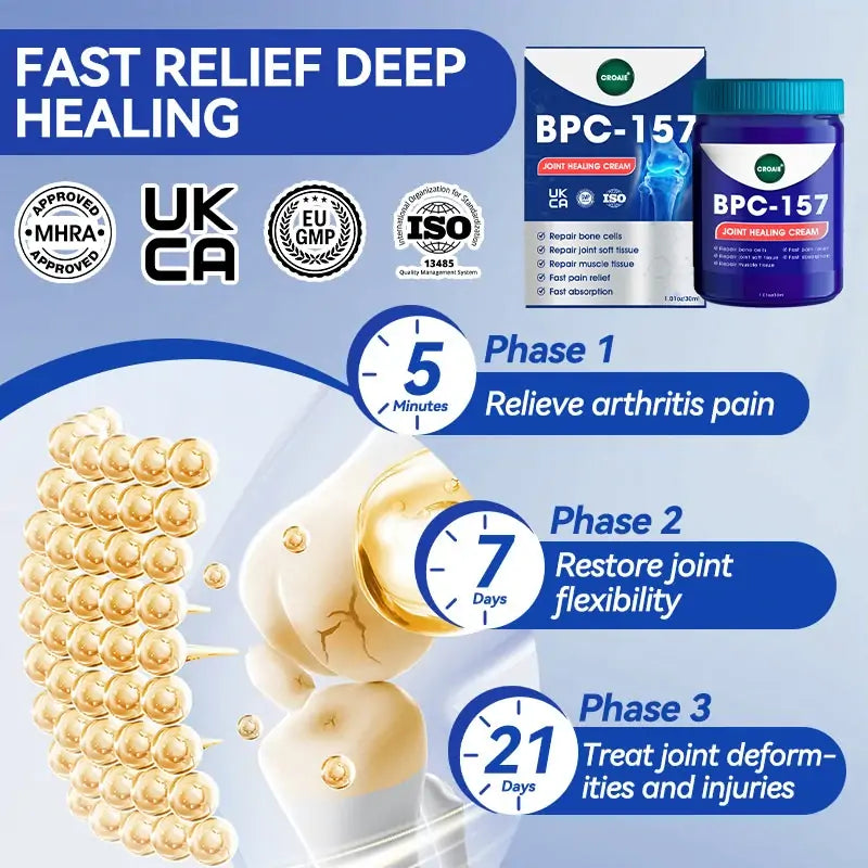 | 𝐋𝐚𝐬𝐭 𝐃𝐚𝐲 𝐏𝐫𝐨𝐦𝐨𝐭𝐢𝐨𝐧 𝟖𝟎% 𝐎𝐅𝐅🇬🇧 FANSHEN® 𝐁𝐏𝐂-𝟏𝟓𝟕 𝐉𝐨𝐢𝐧𝐭 𝐇𝐞𝐚𝐥𝐢𝐧𝐠 𝐂𝐫𝐞𝐚𝐦 - 🦴 (Behandelt Arthritis, Neuropathie, Rheuma, Sportverletzungen und mehr)🏆