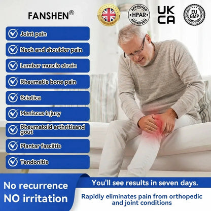 | 𝐋𝐚𝐬𝐭 𝐃𝐚𝐲 𝐏𝐫𝐨𝐦𝐨𝐭𝐢𝐨𝐧 𝟖𝟎% 𝐎𝐅𝐅🇬🇧 FANSHEN® 𝐁𝐏𝐂-𝟏𝟓𝟕 𝐉𝐨𝐢𝐧𝐭 𝐇𝐞𝐚𝐥𝐢𝐧𝐠 𝐂𝐫𝐞𝐚𝐦 - 🦴 (Behandelt Arthritis, Neuropathie, Rheuma, Sportverletzungen und mehr)🏆