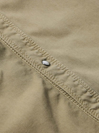 Western Denim Snap Shirt