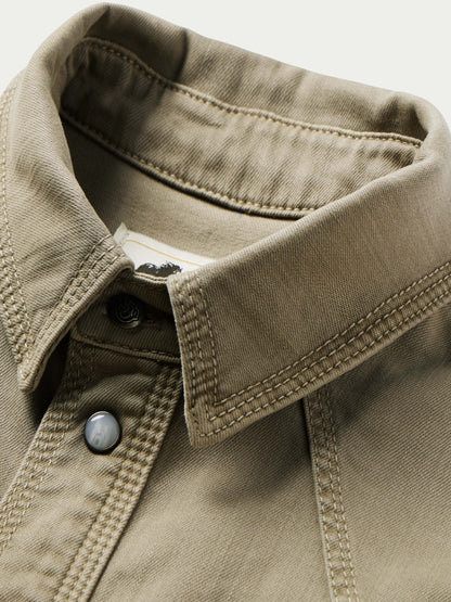 Western Denim Snap Shirt