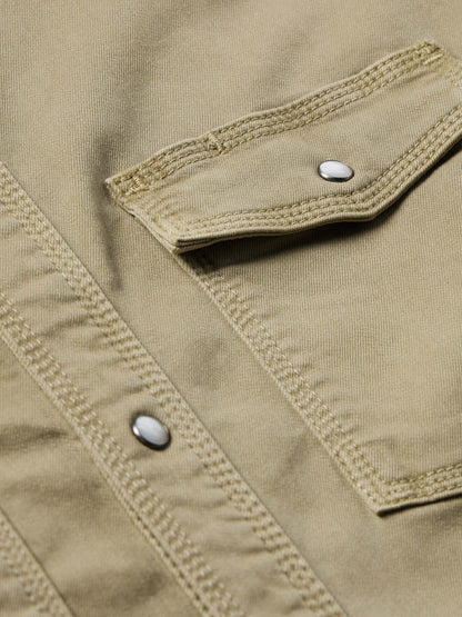 Western Denim Snap Shirt